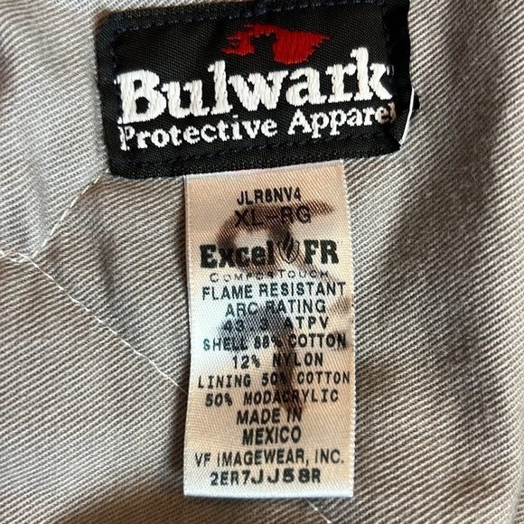 Bulwark FR Flame Resistance quilted hood, bomber jacket XL regular navy blue - Picture 11 of 11